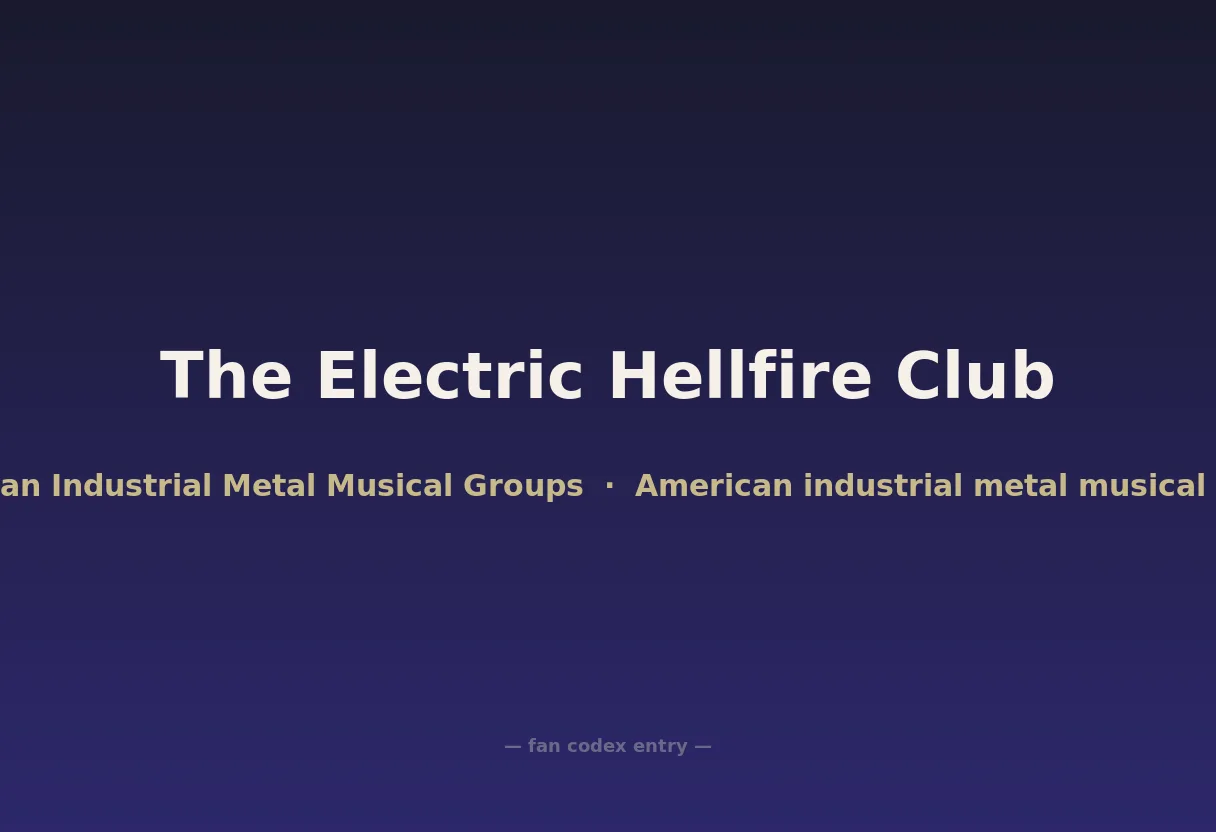 The Electric Hellfire Club