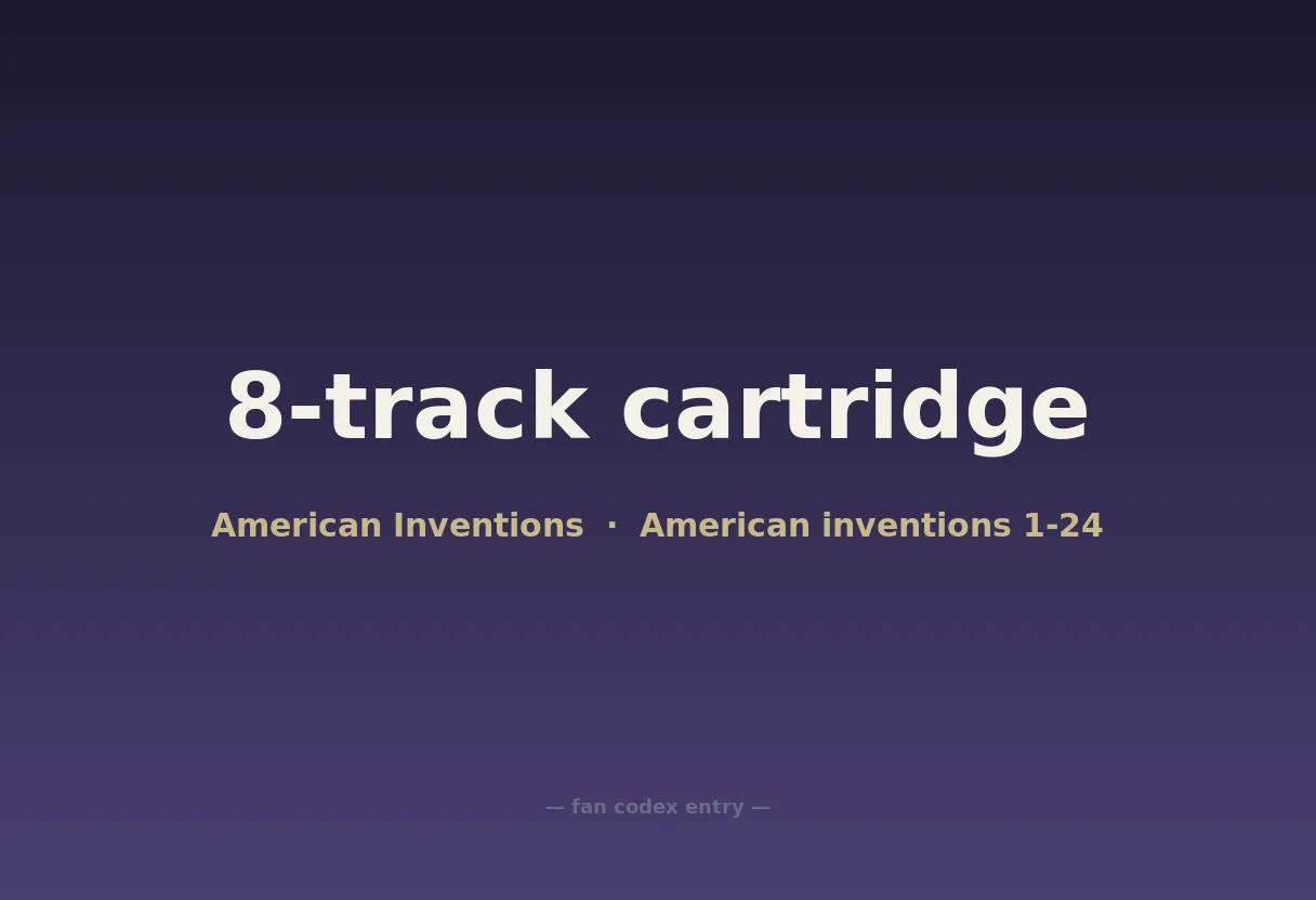 8-track cartridge