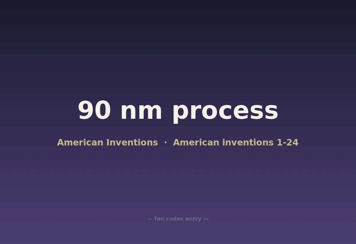 90 nm process