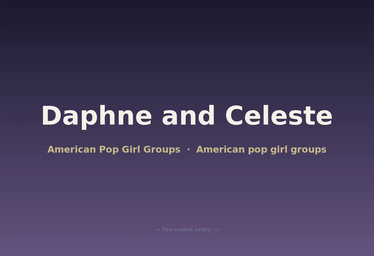 Daphne and Celeste