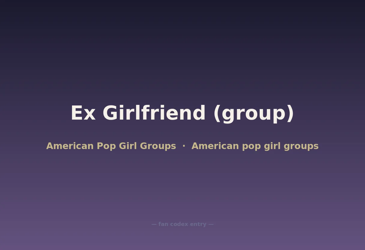 Ex Girlfriend (group)