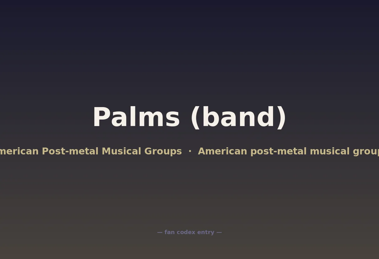 Palms (band)