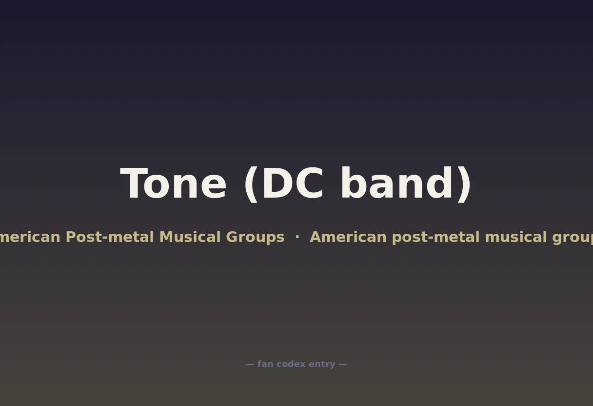 Tone (DC band)