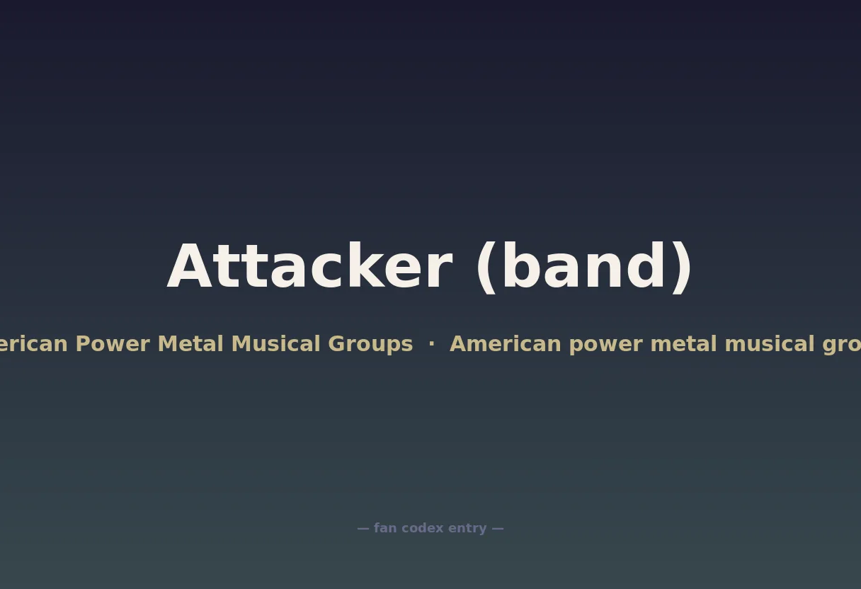Attacker (band)