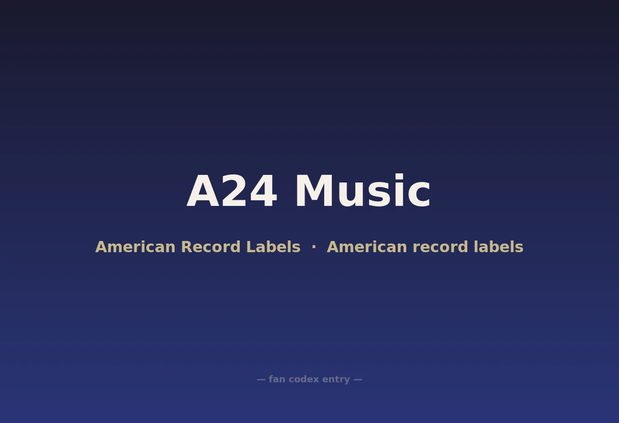 A24 Music