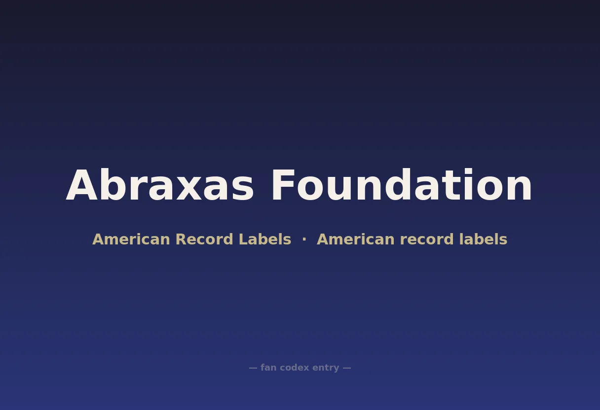 Abraxas Foundation
