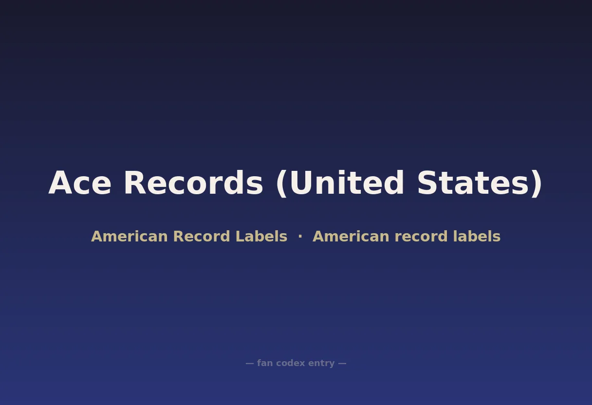Ace Records (United States)