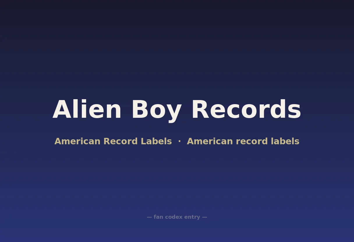 Alien Boy Records