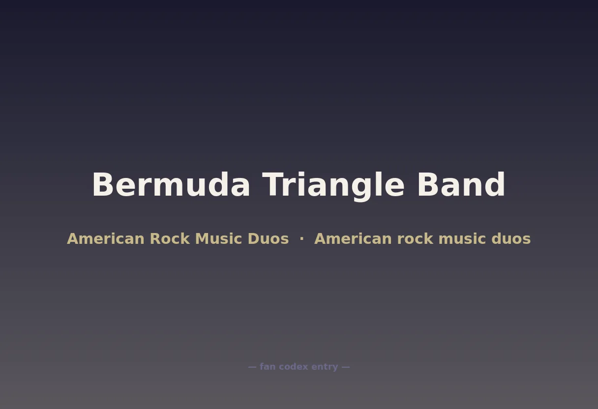 Bermuda Triangle Band