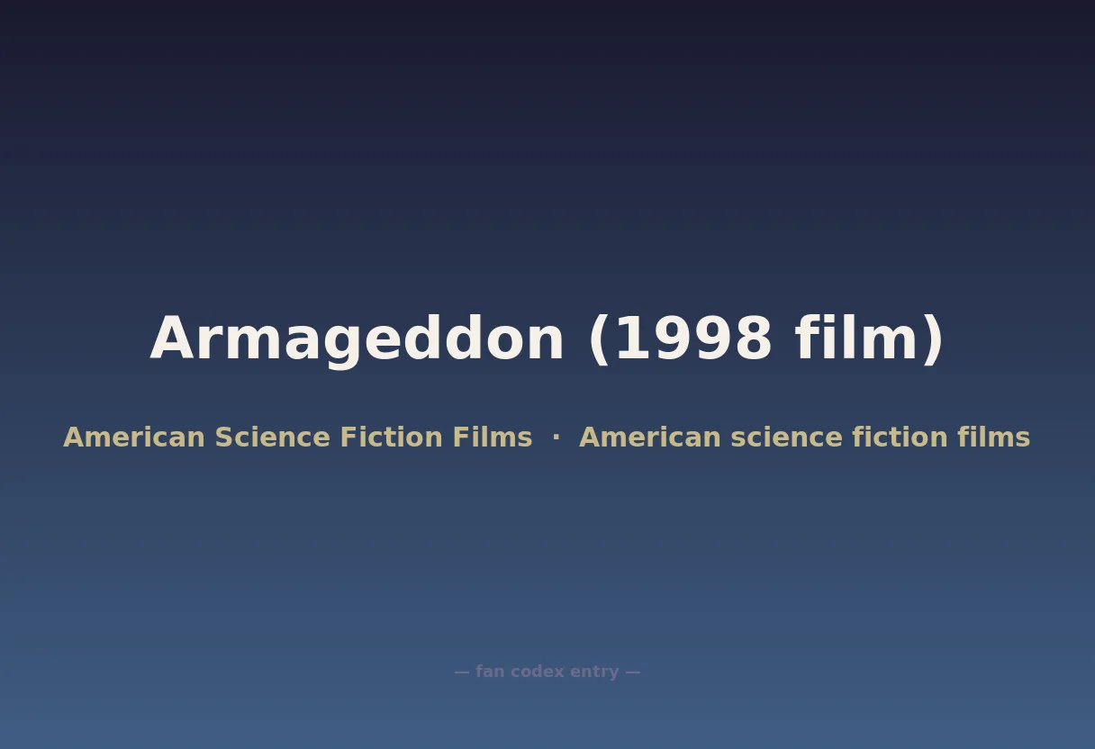 Armageddon (1998 film)