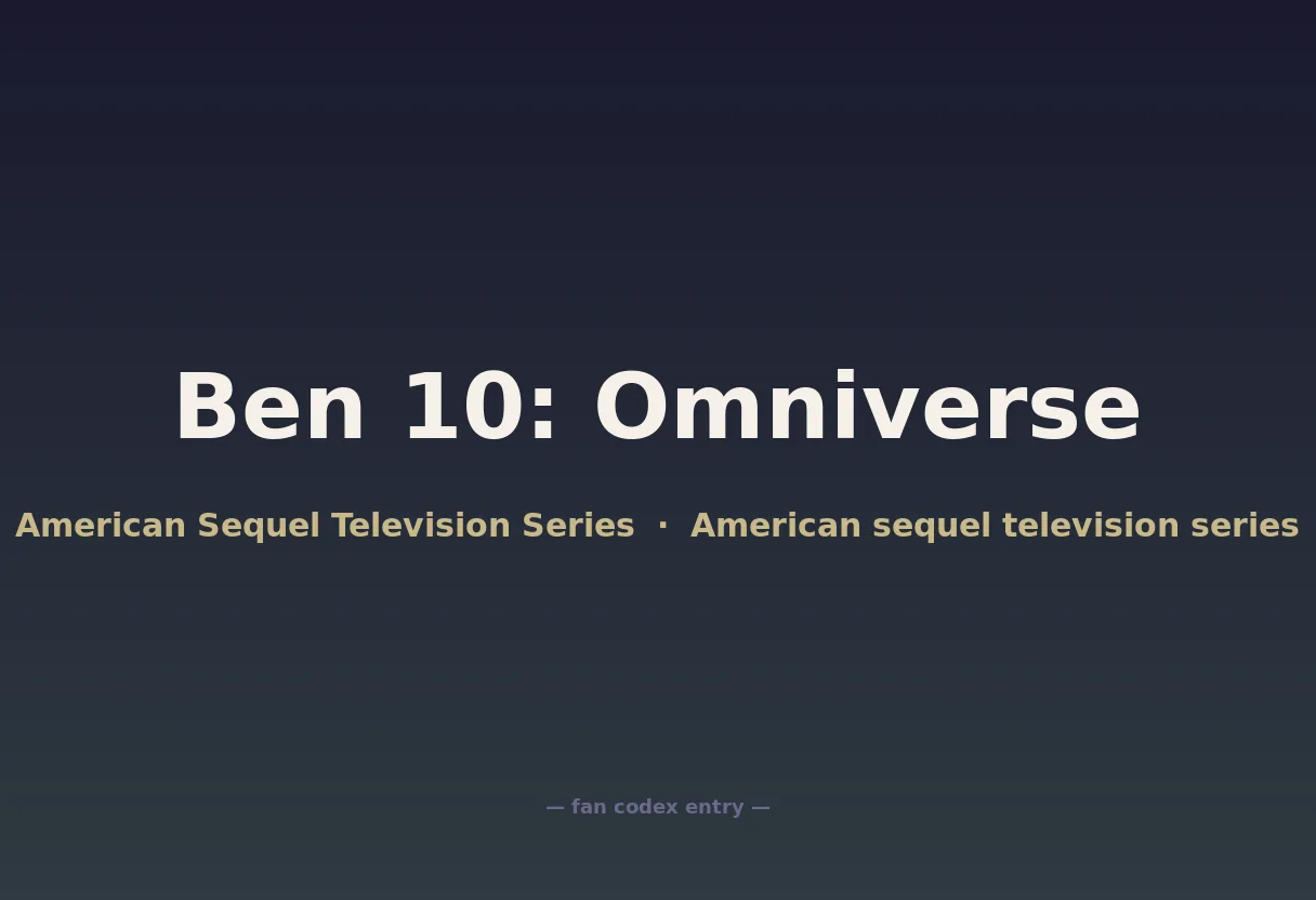 Ben 10: Omniverse
