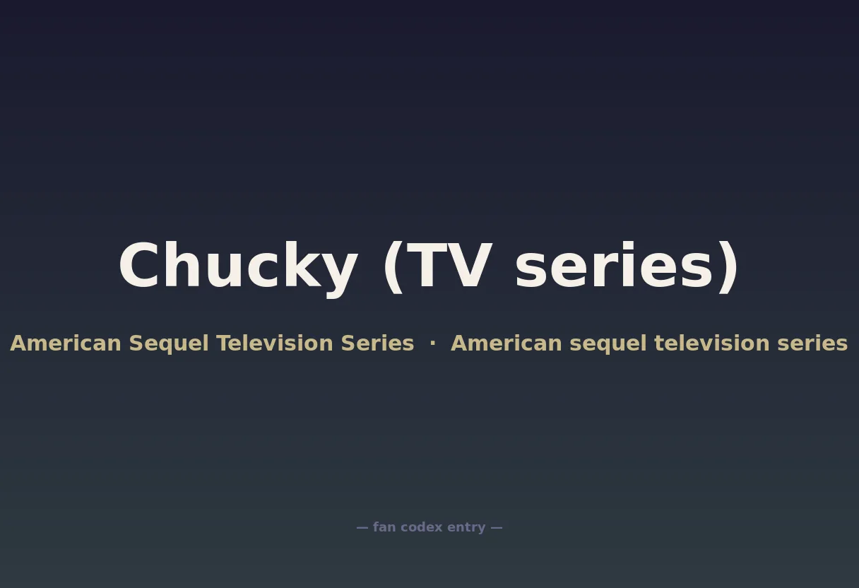 Chucky (TV series)