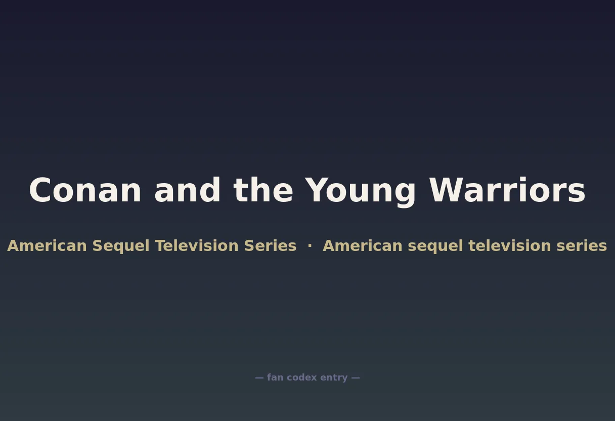 Conan and the Young Warriors