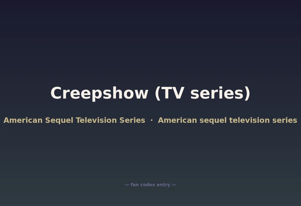 Creepshow (TV series)