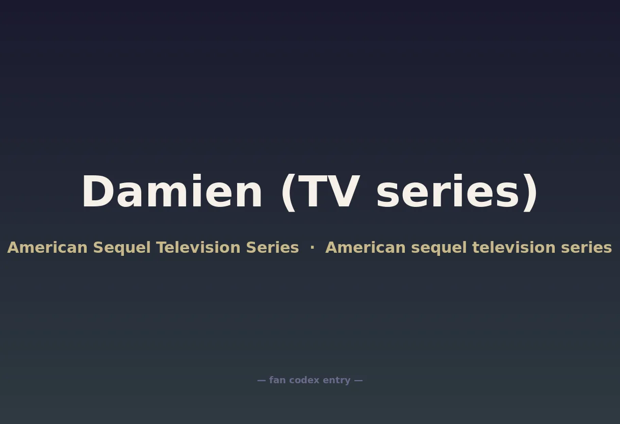 Damien (TV series)