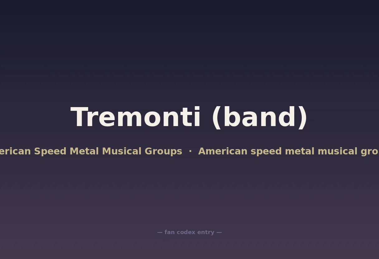 Tremonti (band)
