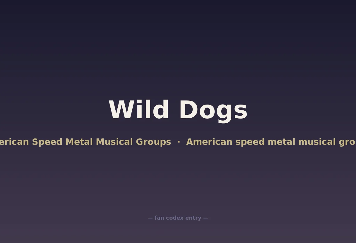 Wild Dogs