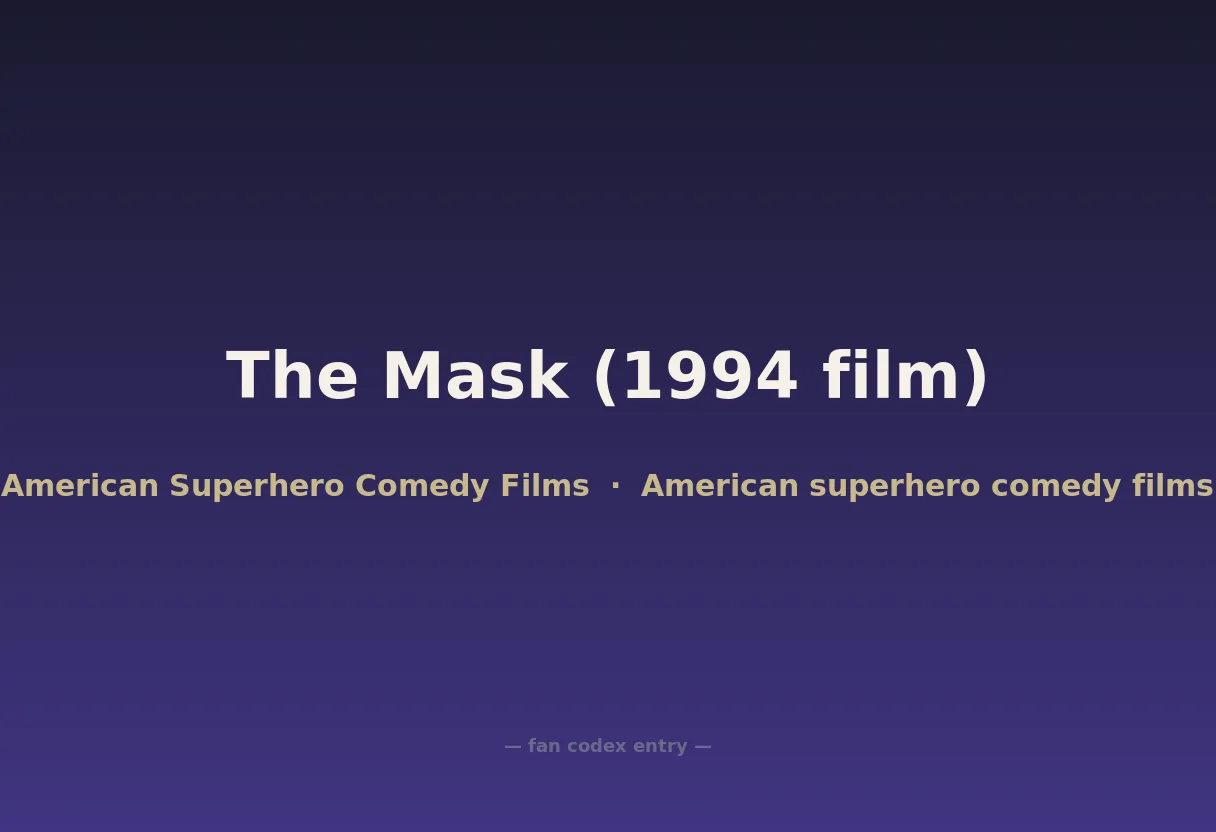 The Mask (1994 film)