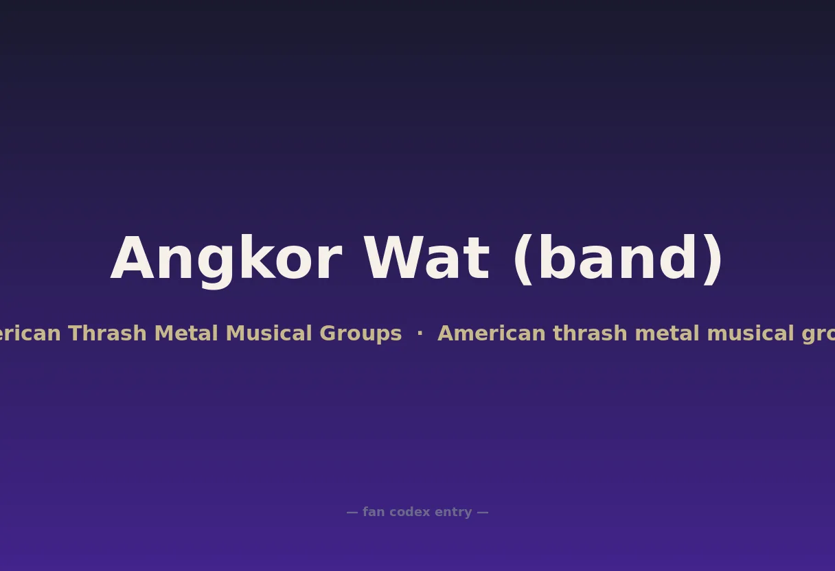 Angkor Wat (band)