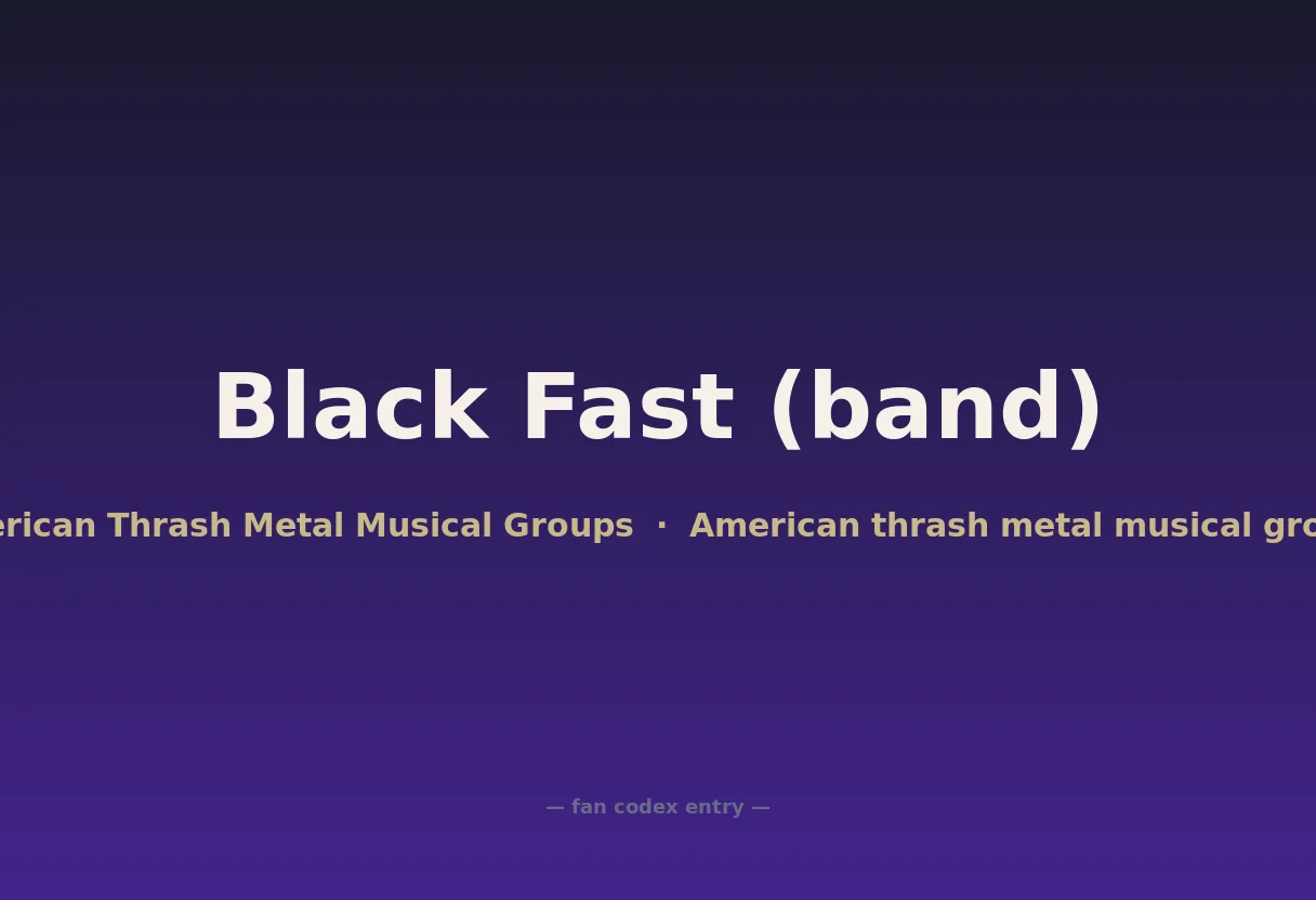 Black Fast (band)