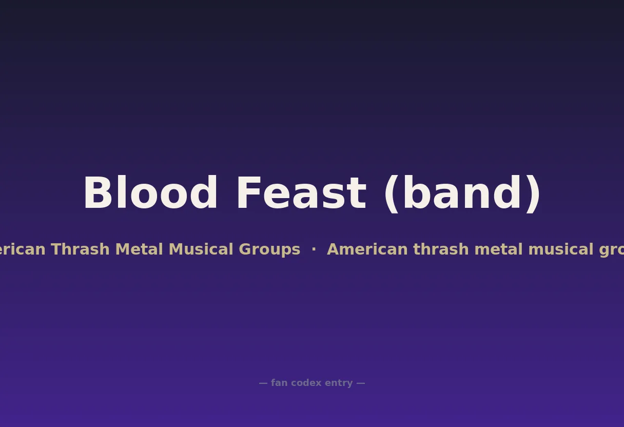 Blood Feast (band)