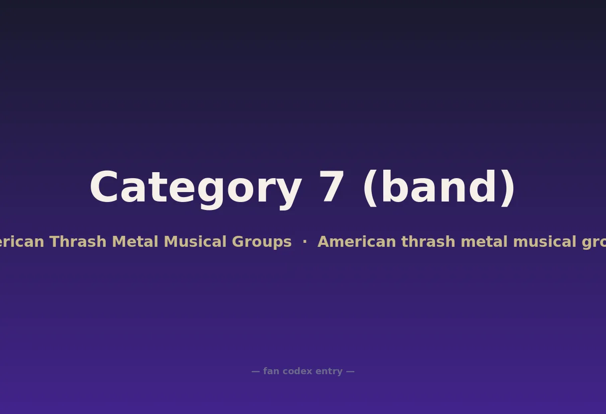 Category 7 (band)