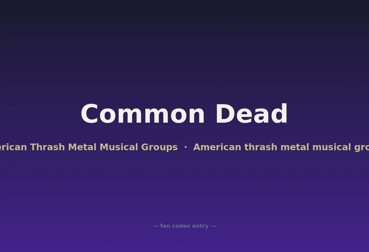 Common Dead