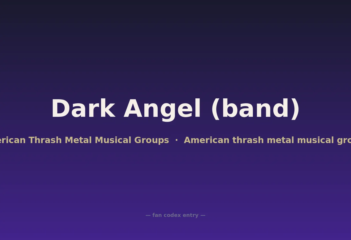 Dark Angel (band)