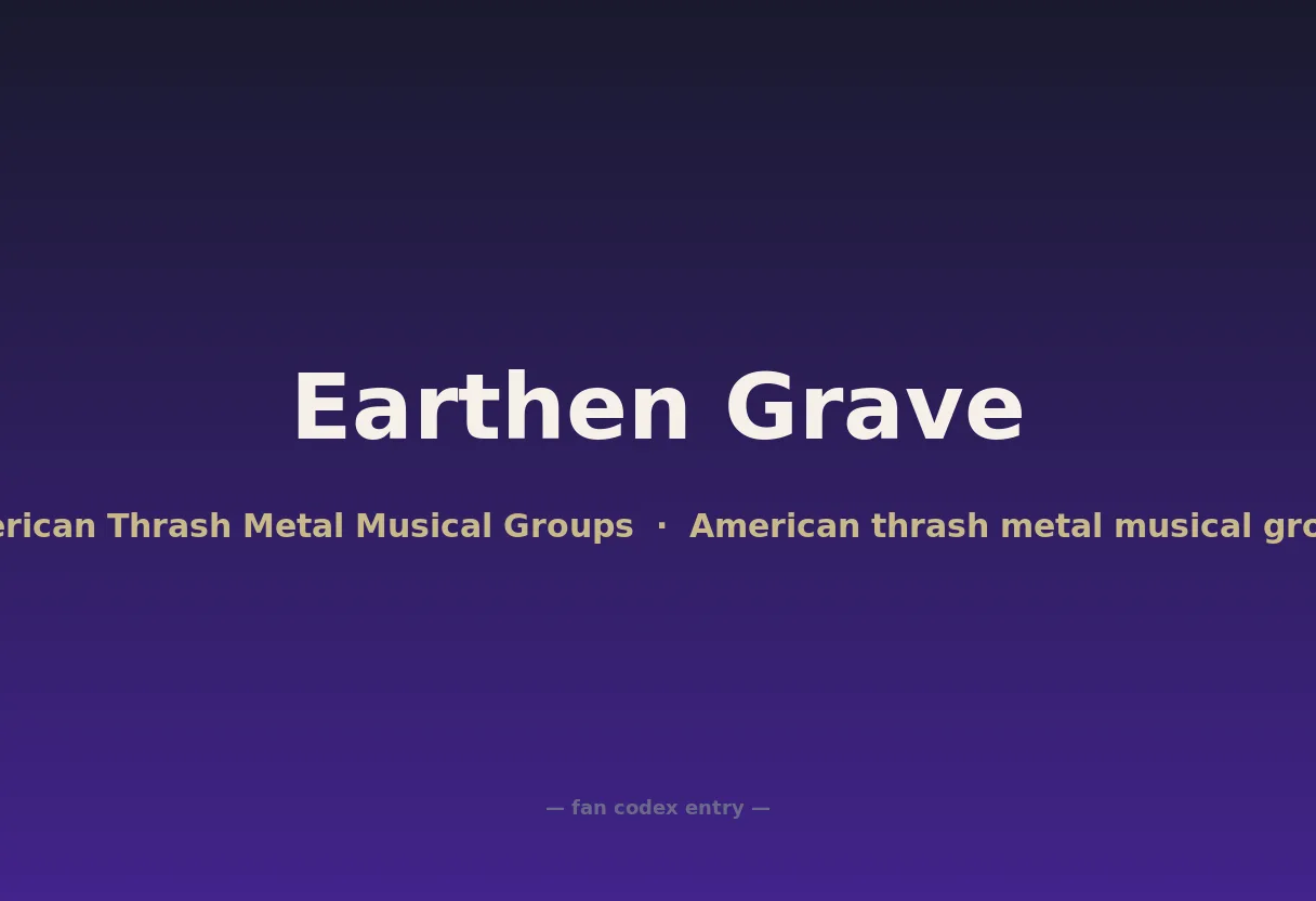 Earthen Grave
