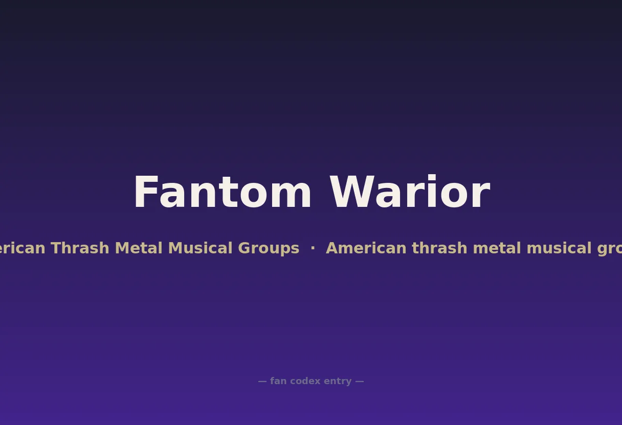 Fantom Warior