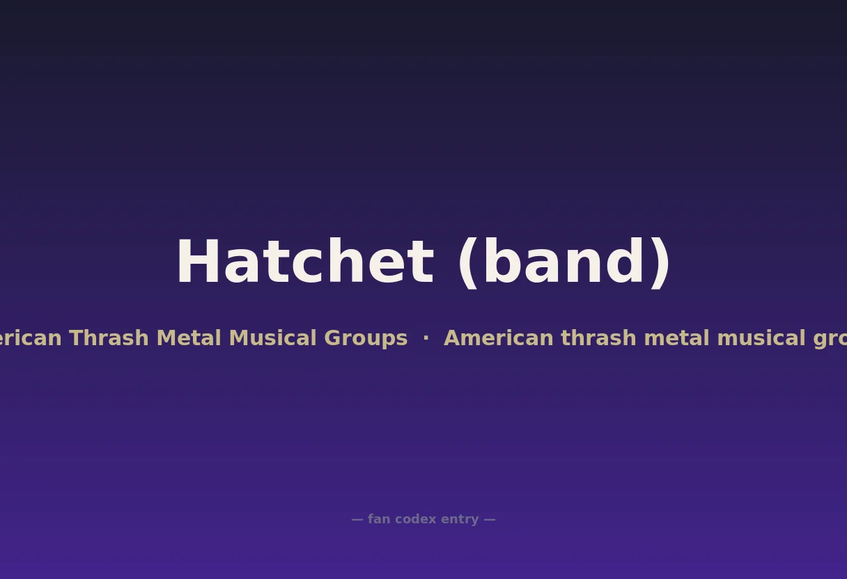 Hatchet (band)