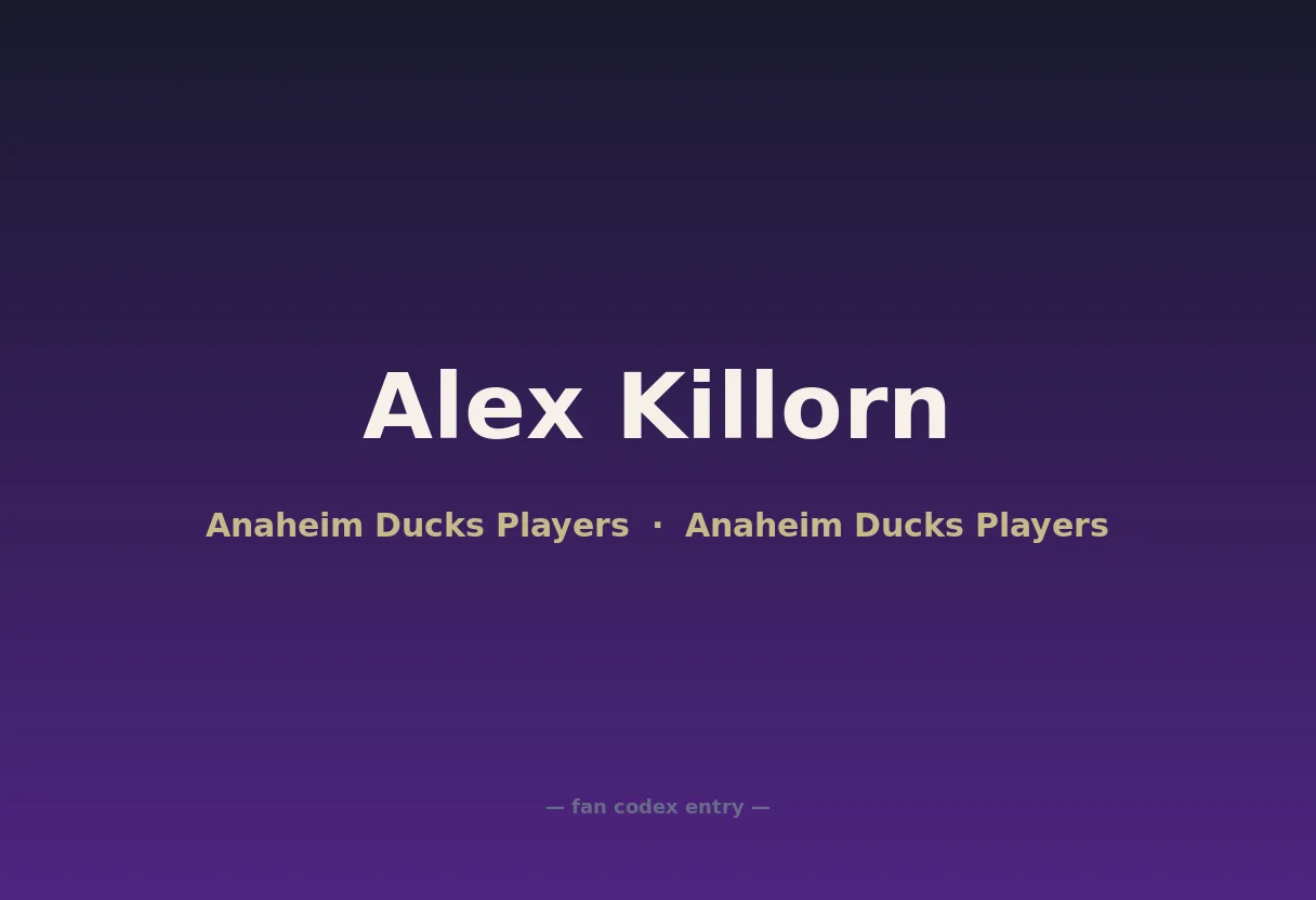 Alex Killorn