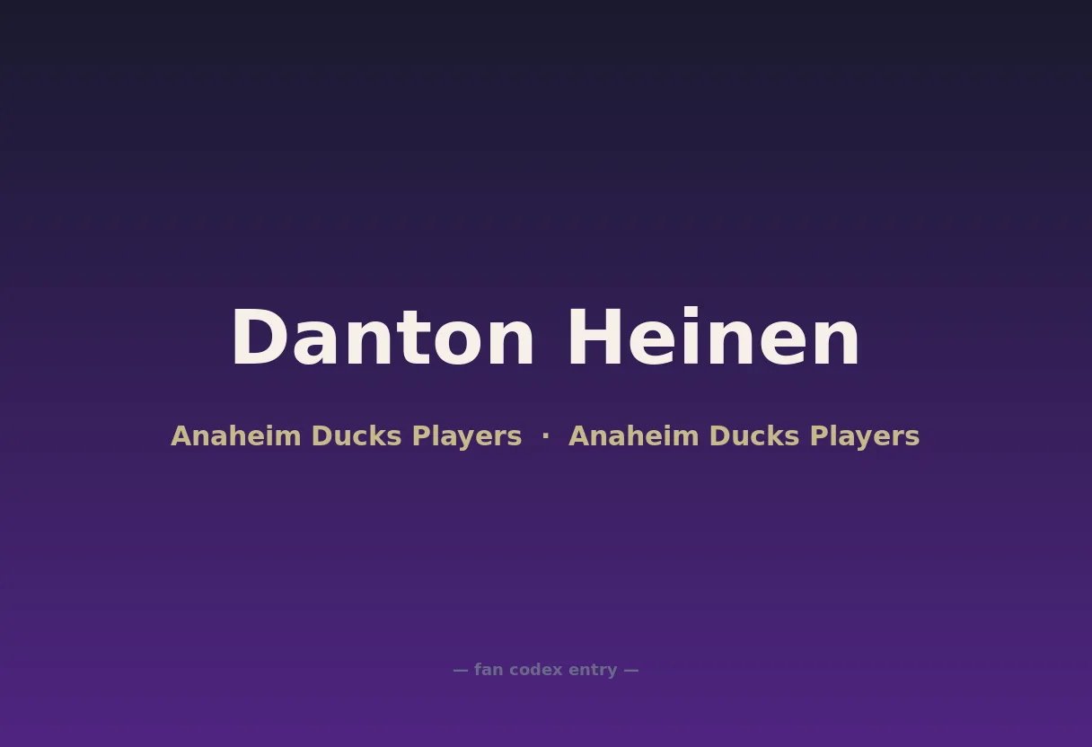 Danton Heinen
