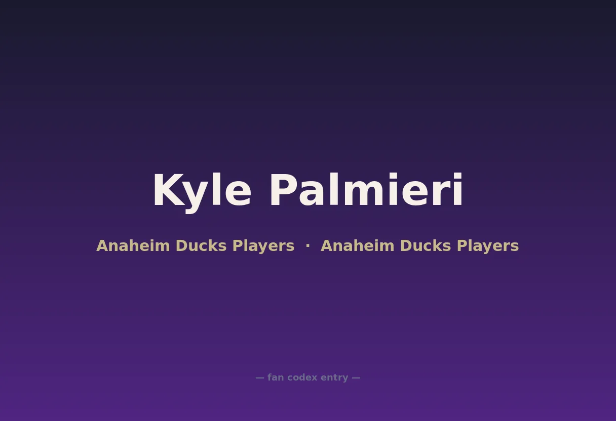 Kyle Palmieri