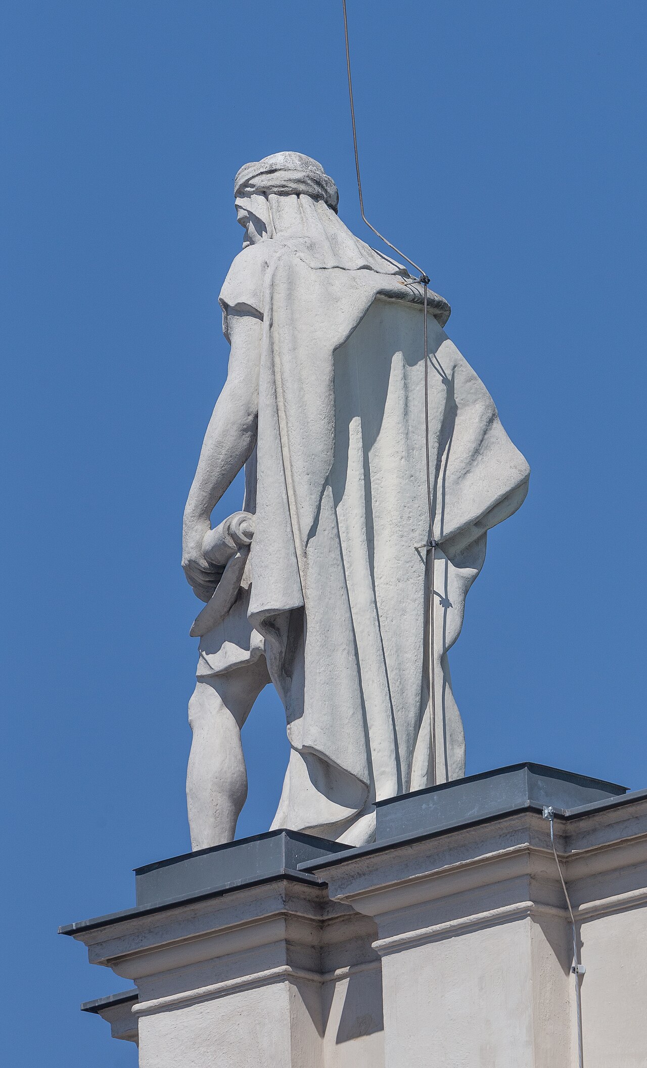 NHM Bellariastraße side risalit right - Al Masudi - Emmerich Alexius Swoboda