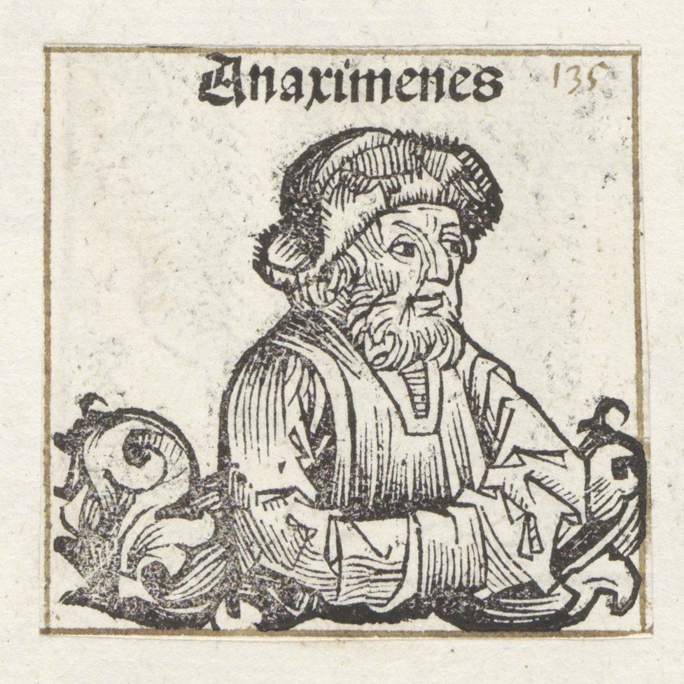 Anaximenes Anaximenes (titel op object) Liber Chronicarum (serietitel), RP- -49-17-14