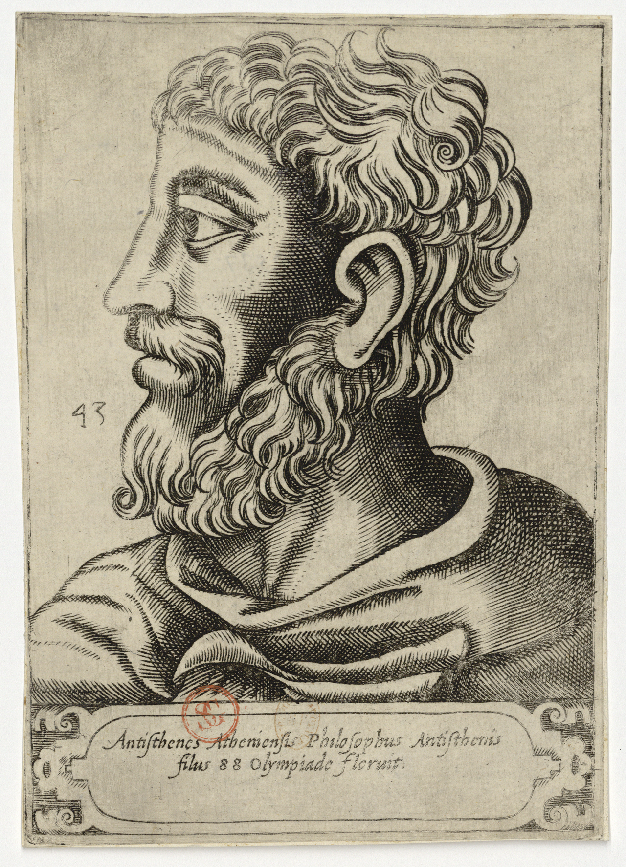 Antisthenes Atheniensis Philosophus Antisthenis filus 88 Olympiado floruit