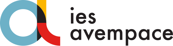 Logotipo IES Avempace (color v horizontal)