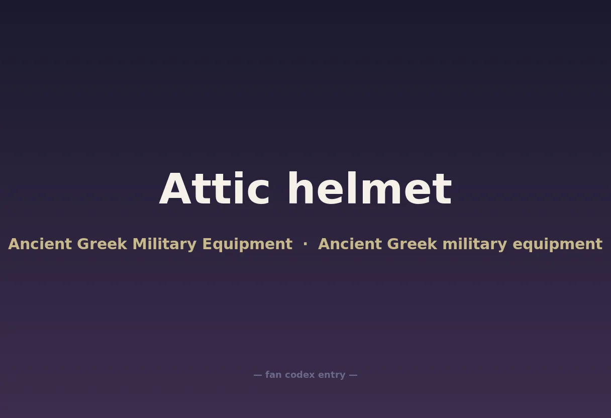 Attic helmet