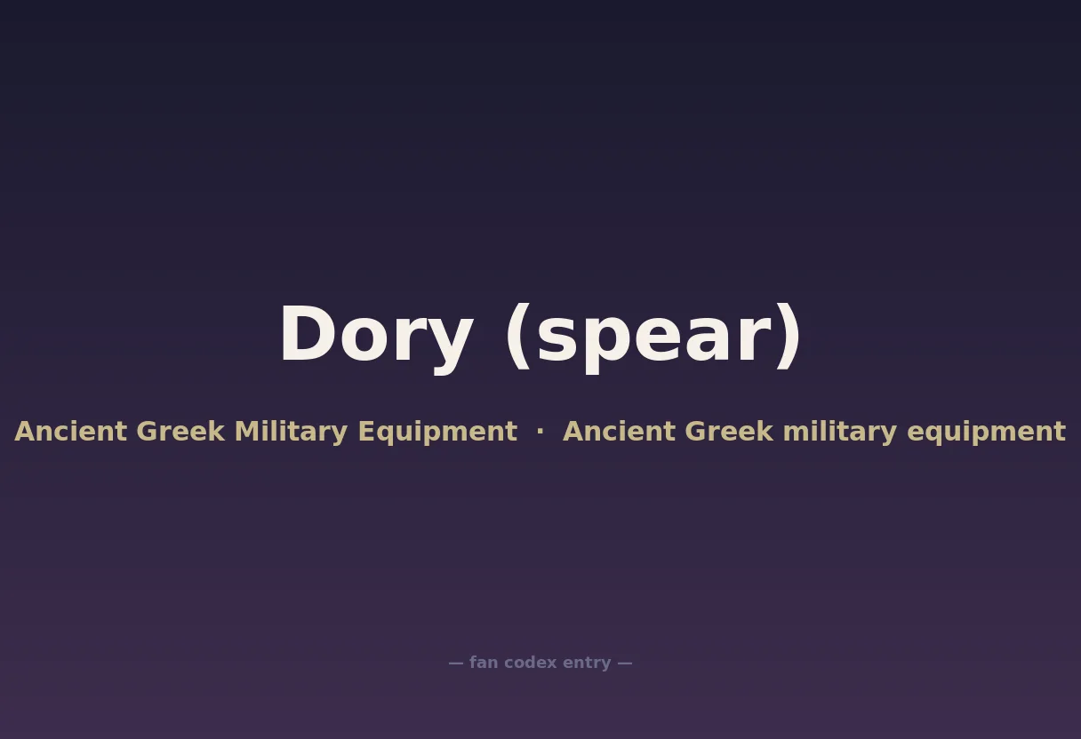 Dory (spear)