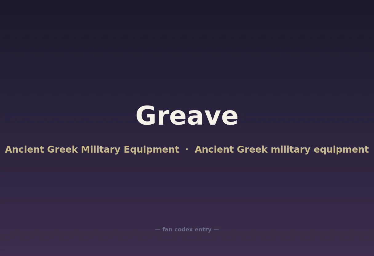 Greave
