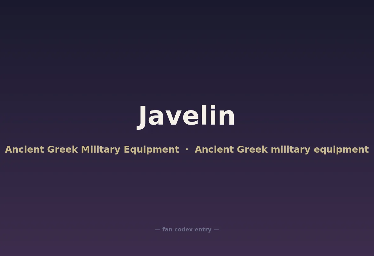 Javelin