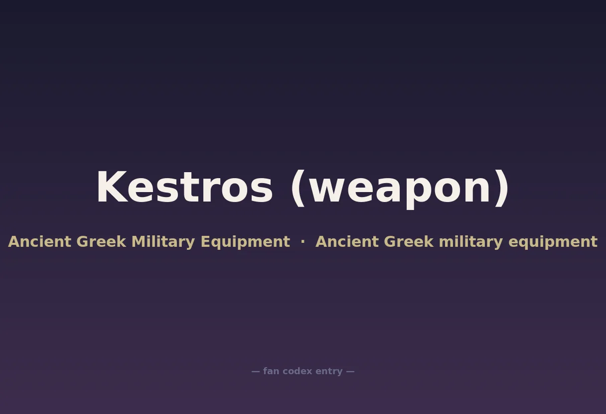 Kestros (weapon)