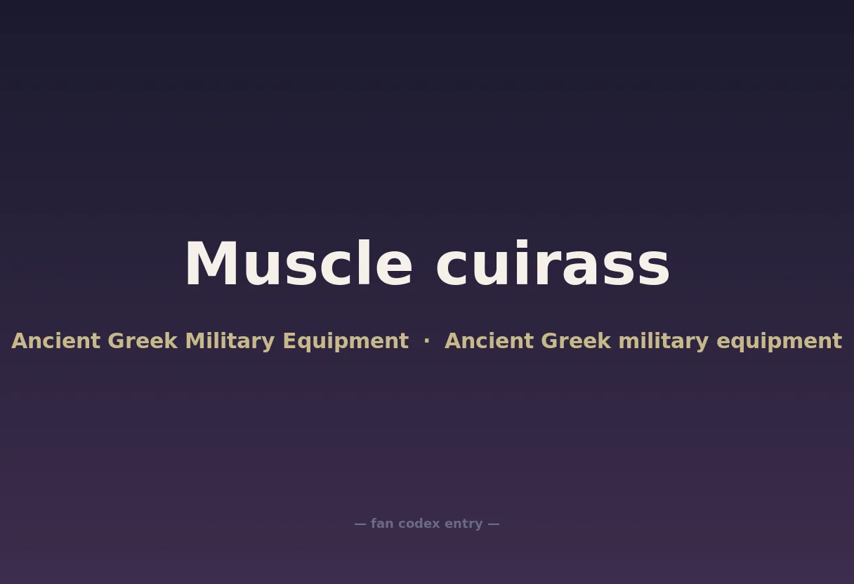 Muscle cuirass