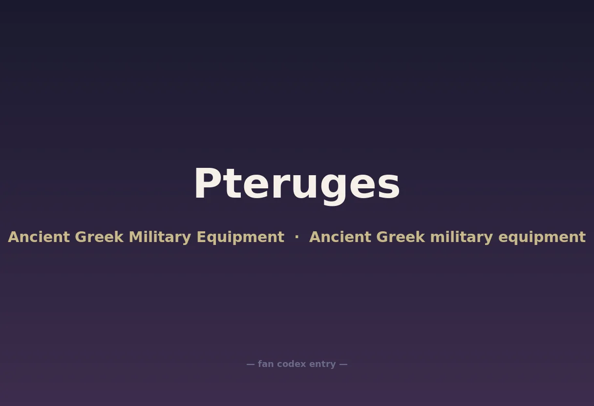 Pteruges