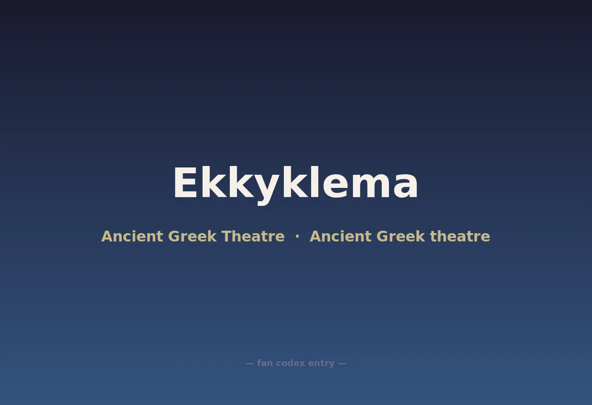 Ekkyklema