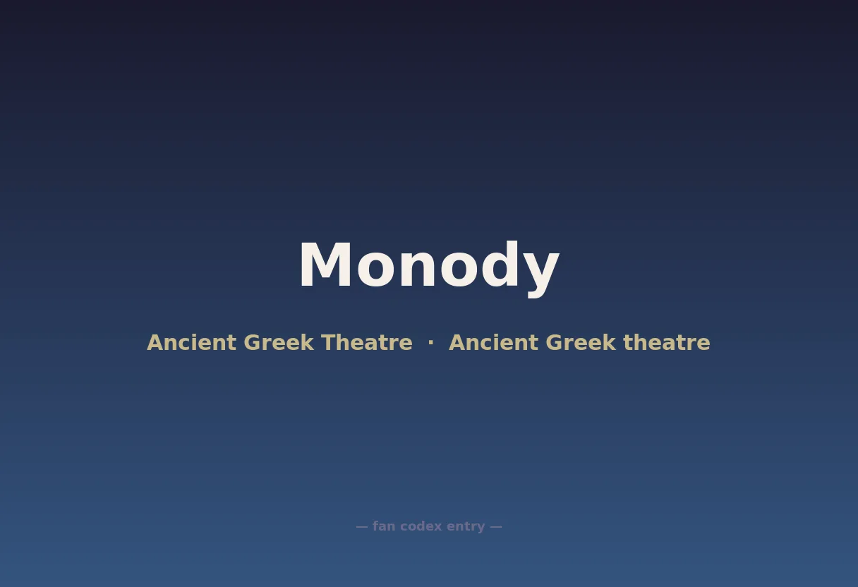 Monody