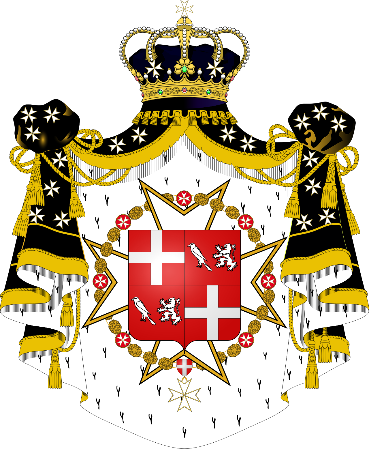 Blason Jean Parisot de la Valette