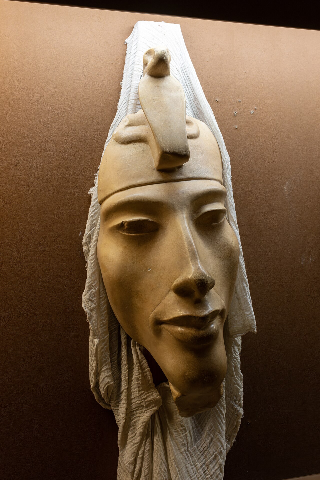 Akhenaten face (replica), Rosicrucian Egyptian Museum
