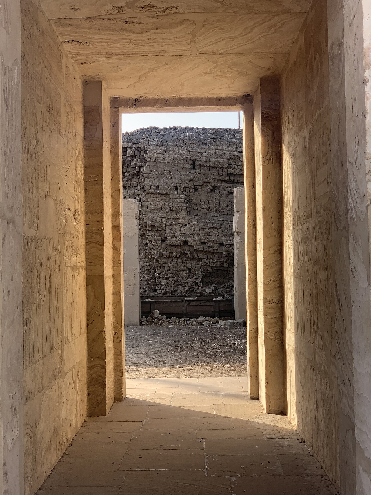 Alabaster Chapel of Amenhotep I in Karnak Open Air Museum
